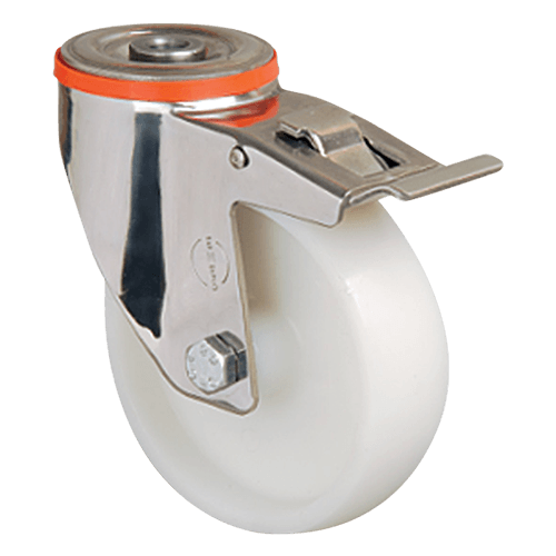 Колесная опора EM04 ZKZ 125 F (INOX) EMES