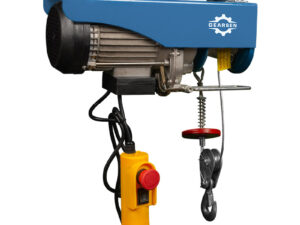Мини электрическая таль стационарная GEARSEN PA 220В, 125/250кг, 12/6м