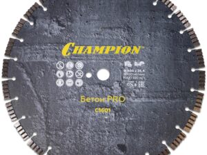 Диск алмазный CHAMPION бетон PRO Concrete Crunch, С1601