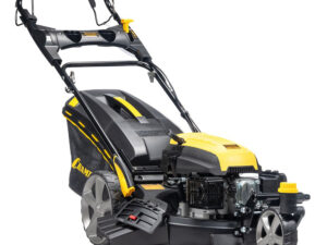 Газонокосилка CHAMPION LMZ5130/1 (3кВт привод 508мм 65л 25-75мм 1рычаг/6, 37кг4в1 3колеса1разблок)
