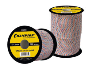 Канат запускной CHAMPION 6,0мм x 100м, C6007