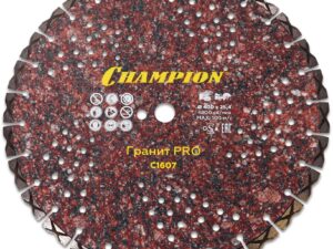 Диск алмазный CHAMPION гранит PRO Laser Granite, С1607