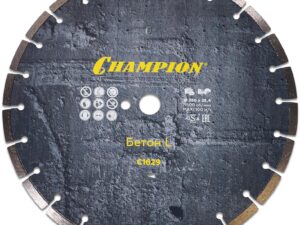 Диск алмазный CHAMPION бетон L 350/25,4/10 Concremax (старый бетон, ж/б с наполн.сред.тв)